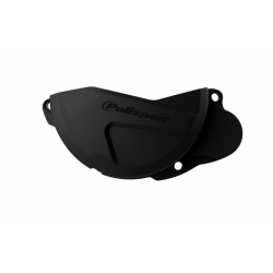 Polisport, kryt víka spojky, Honda CRF450R 17-19, CRF450RX `17-`19 černá barva